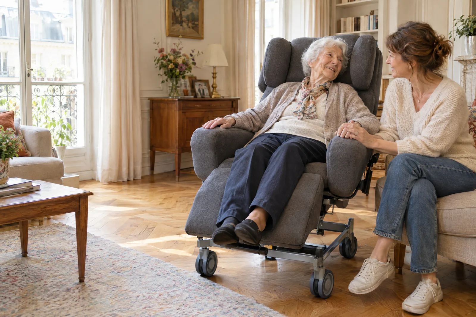 Fauteuil coquille